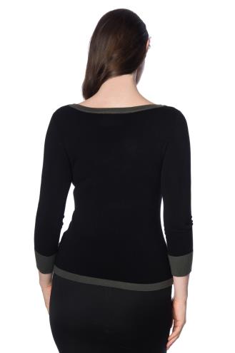 Banned Viveka Knitted Tab Top