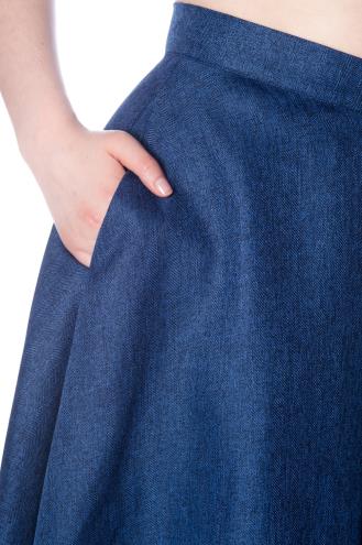 Banned Plus Size Secretary Flare Skirt - 2 Colours