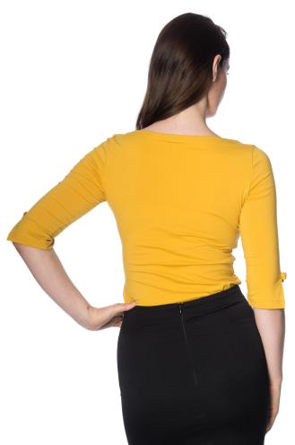 Banned Plus Size Oonagh Basic Top - 4 Colours