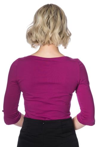 Banned Plus Size Oonagh Basic Top - 4 Colours