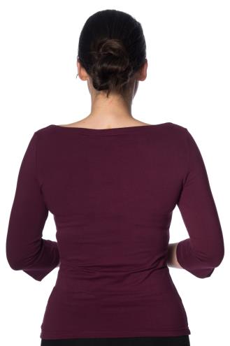 Banned Plus Size Oonagh Basic Top - 4 Colours