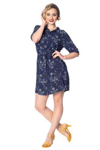 Dancing Days Santorini Dreams Relaxed Shirtdress