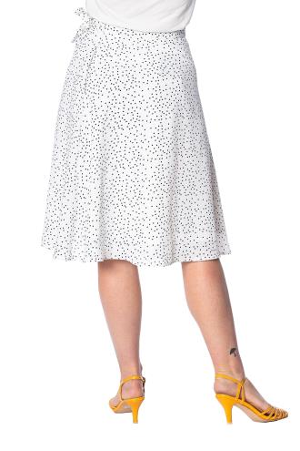 Dancing Days Vintage Sweet Spot Skirt - White Or Green