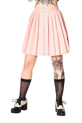 Lost Queen Urban Vamp Pleats Skirt  