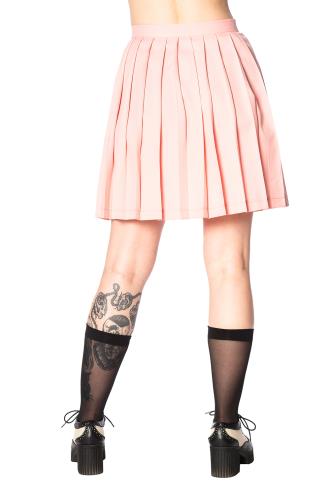 Lost Queen Urban Vamp Pleats Skirt  