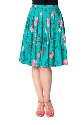 Dancing Days Vintage Peacock Baroque Skirt