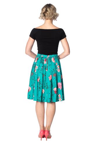 Dancing Days Vintage Peacock Baroque Skirt