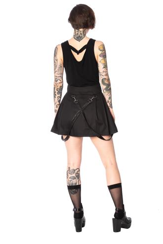 Lost Queen Bondage Strap Skirt 