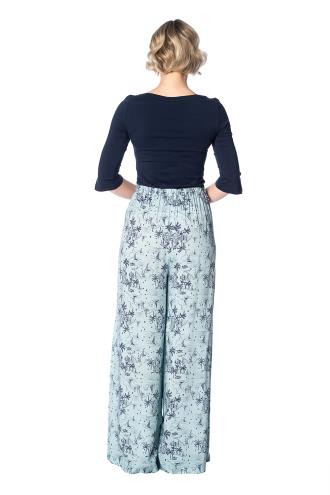 Dancing Days Santorini Dreams Palatso Pants - Blue or Navy