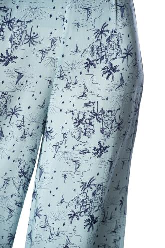 Dancing Days Santorini Dreams Palatso Pants - Blue or Navy