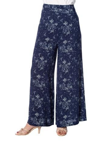 Dancing Days Santorini Dreams Palatso Pants - Blue or Navy