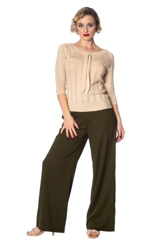 Dancing Days On The Nile Trousers - Khaki or Cream