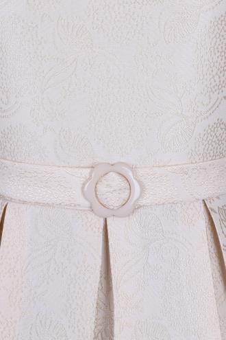 Dancing Days Retro Florida Jacquard Dress - Red or Cream