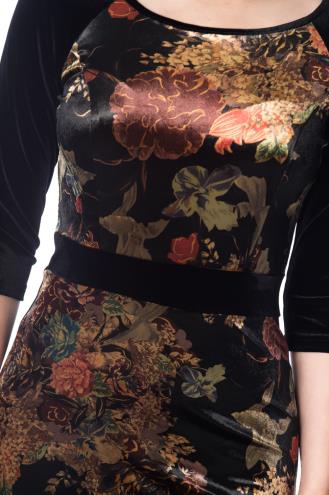Banned Velvet Dreams Floral Dress