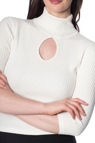 Banned Louise Ribbed Knit Polo - 3 Colours