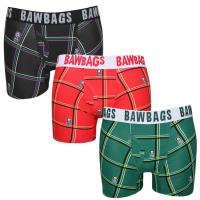 BawBags 3 pack Boxers - Tartan