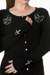 Banned 9 Lives Cat Sphynx Cardigan