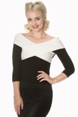 Banned Wrapped In Love Knit Jumper - White or Red