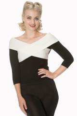 Banned Wrapped In Love Knit Jumper - White or Red