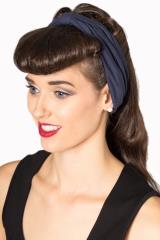Banned No Talking Vintage Retro Headband - Red, Black or Purple