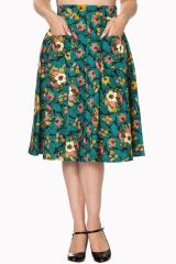 Banned Daytrip Vintage Retro Pleated Skirt
