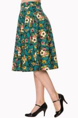 Banned Daytrip Vintage Retro Pleated Skirt