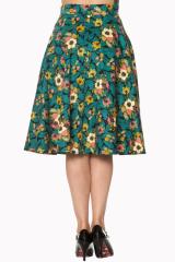 Banned Daytrip Vintage Retro Pleated Skirt