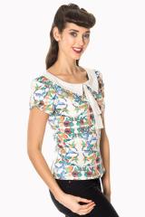 Banned Mandala Vintage Retro Top