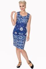 Banned Follow You Midi Dress - Blue or White