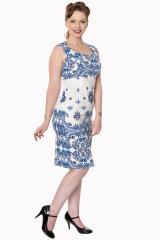 Banned Follow You Midi Dress - Blue or White