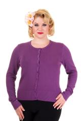 Banned Plain Plus Size Cardigan