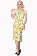 Banned Lagoon Lemon Dress