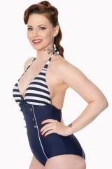 Banned Get In Line PLUS SIZE Onepiece