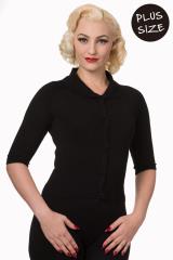 Banned April Shortsleeve Plus Size Cardigan - 11 Colours Available