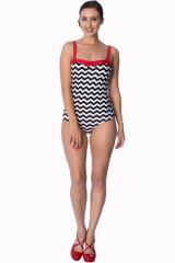 Banned Black Coffee One Piece Swimsuit