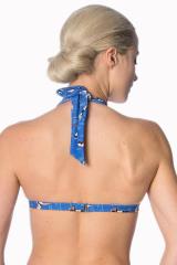 Banned Plus Size Dive In Built Up Bikini Top