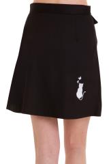 Banned Meow Skirt - White or Black