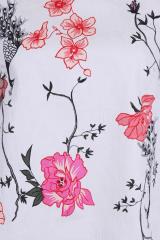 Dancing Days Peacock Baroque Top - Cream or Teal