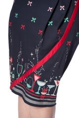 Lost Queen Christmas Cocktails Pencil Dress