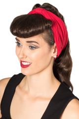 Banned No Talking Vintage Retro Headband - Red, Black or Purple