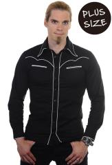 Banned Plain Trim PLUS SIZE Shirt