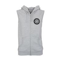 Sweet80 Suck It Up Sleeveless Zip Hoodie - Heather Grey