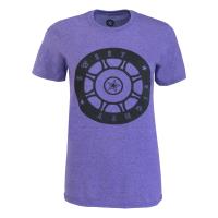 Sweet80 Disco Wheel Short Sleeved Tee - Heather Purple