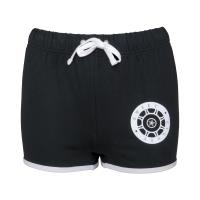 Sweet80 Disco Sucks Womens Retro Shorts - Black / White