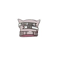 Punky Pins Pussy Grabs Back Enamel Pin Badge