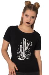 Banned Cosmic Cactus Raglan Top