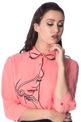 Banned Model Face Shirt 