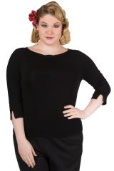Banned Plus Size Modern Love Top - Available In 10 Colours