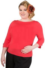 Banned Plus Size Modern Love Top - Available In 10 Colours