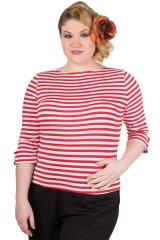Banned Plus Size Modern Love Top - Available In 10 Colours
